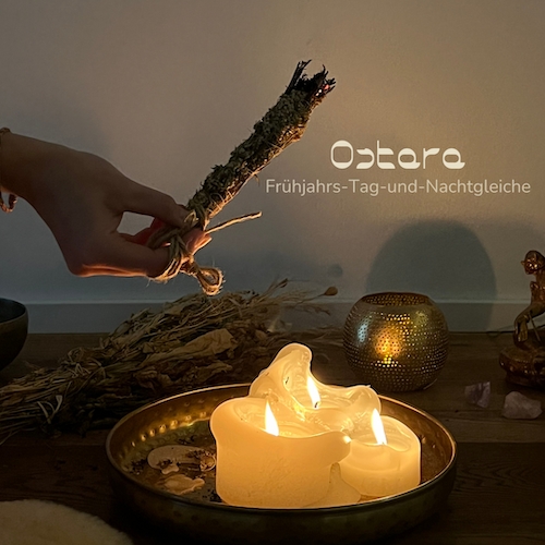 Ostara Frühjahrs-Tag-und-Nachtgleiche mit Claudia Schiffer bei Komjun Köln Sülz